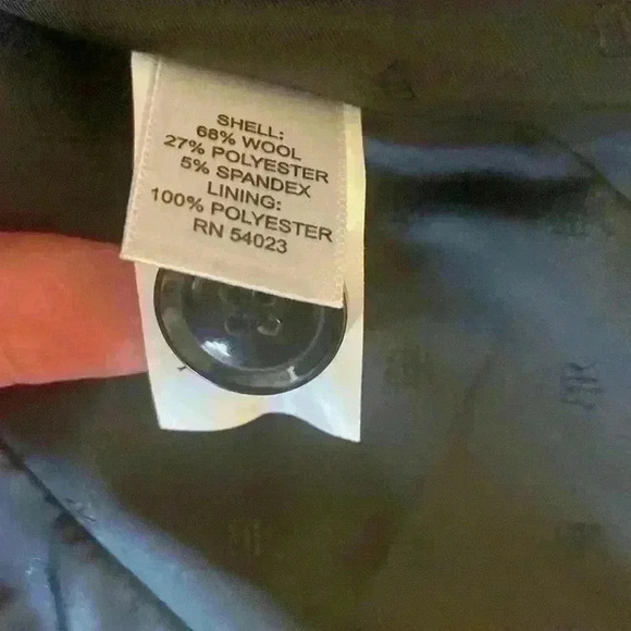 Bianca Nygard 100% linen Blazer. Size 10P. - Picture 3 of 7